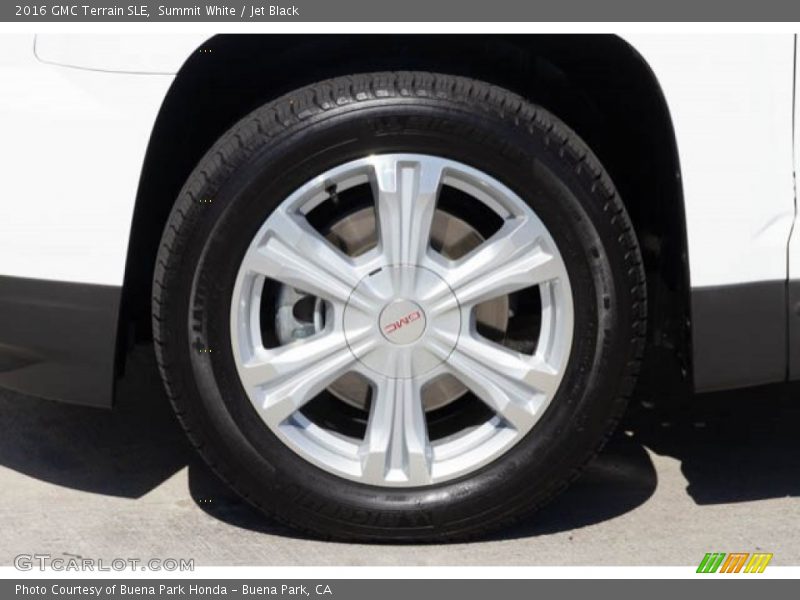 Summit White / Jet Black 2016 GMC Terrain SLE