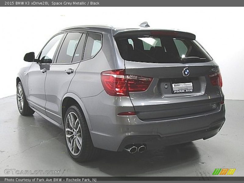 Space Grey Metallic / Black 2015 BMW X3 xDrive28i