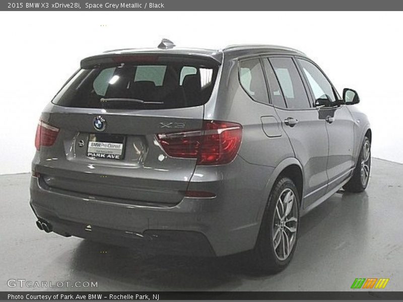 Space Grey Metallic / Black 2015 BMW X3 xDrive28i