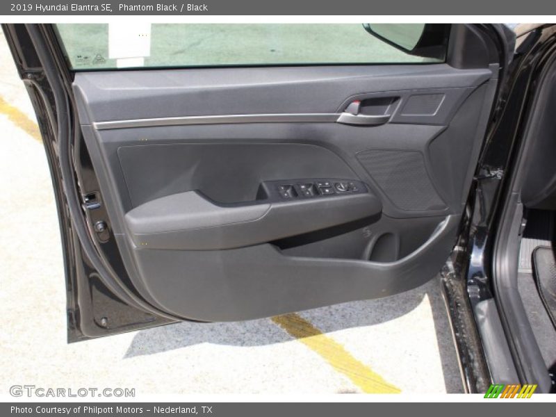 Phantom Black / Black 2019 Hyundai Elantra SE