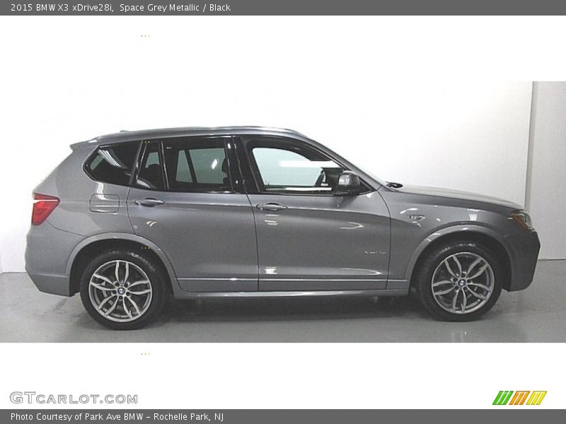 Space Grey Metallic / Black 2015 BMW X3 xDrive28i
