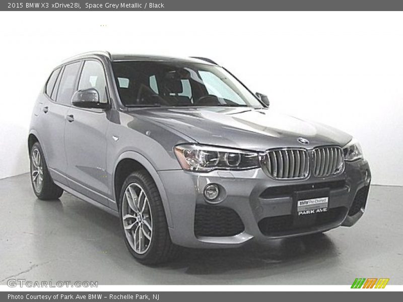Space Grey Metallic / Black 2015 BMW X3 xDrive28i