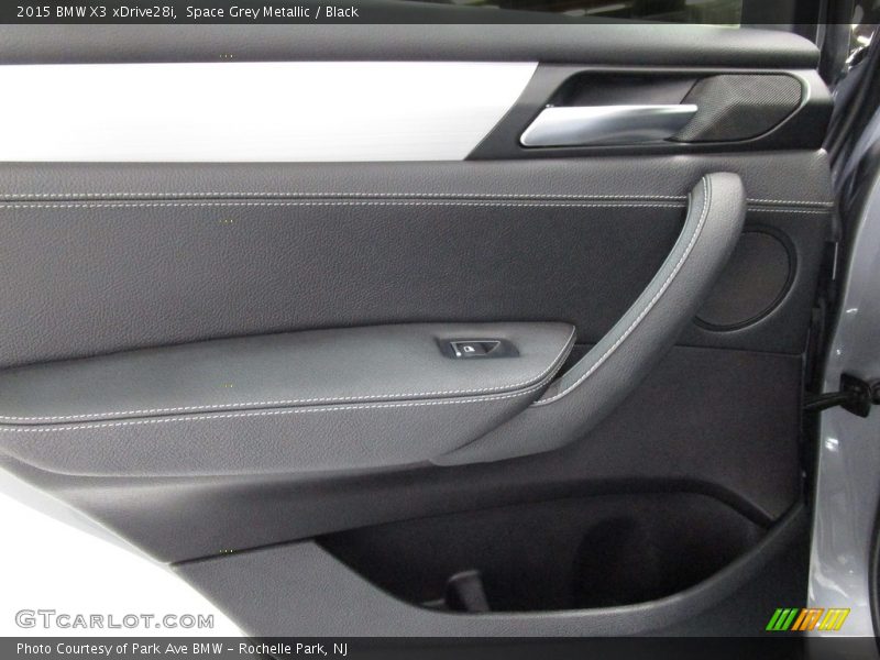 Space Grey Metallic / Black 2015 BMW X3 xDrive28i