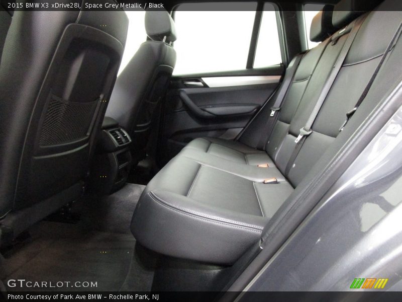 Space Grey Metallic / Black 2015 BMW X3 xDrive28i