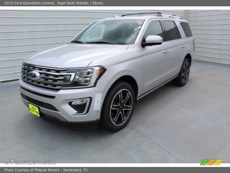 Ingot Silver Metallic / Ebony 2019 Ford Expedition Limited