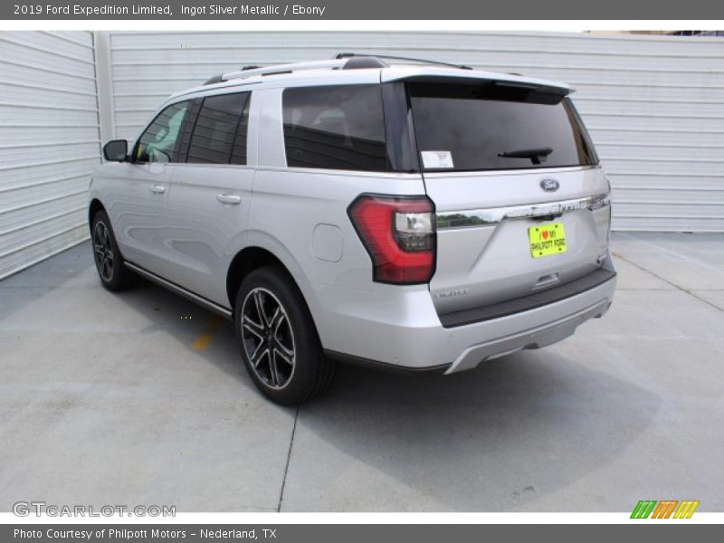 Ingot Silver Metallic / Ebony 2019 Ford Expedition Limited