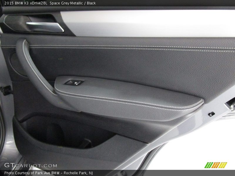 Space Grey Metallic / Black 2015 BMW X3 xDrive28i