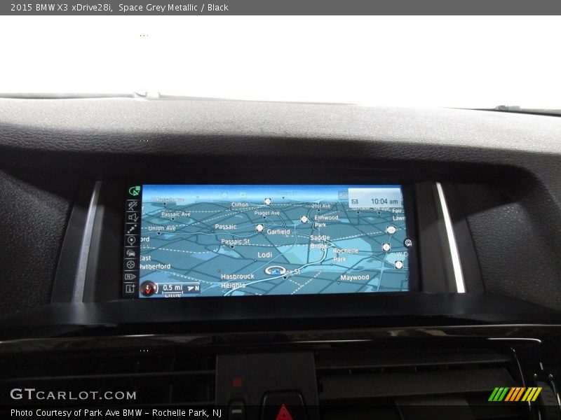 Space Grey Metallic / Black 2015 BMW X3 xDrive28i