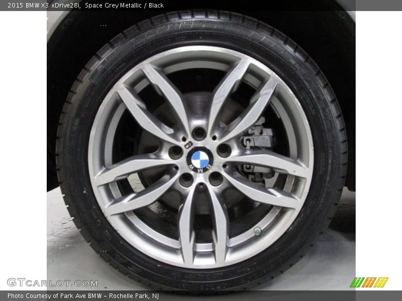 Space Grey Metallic / Black 2015 BMW X3 xDrive28i