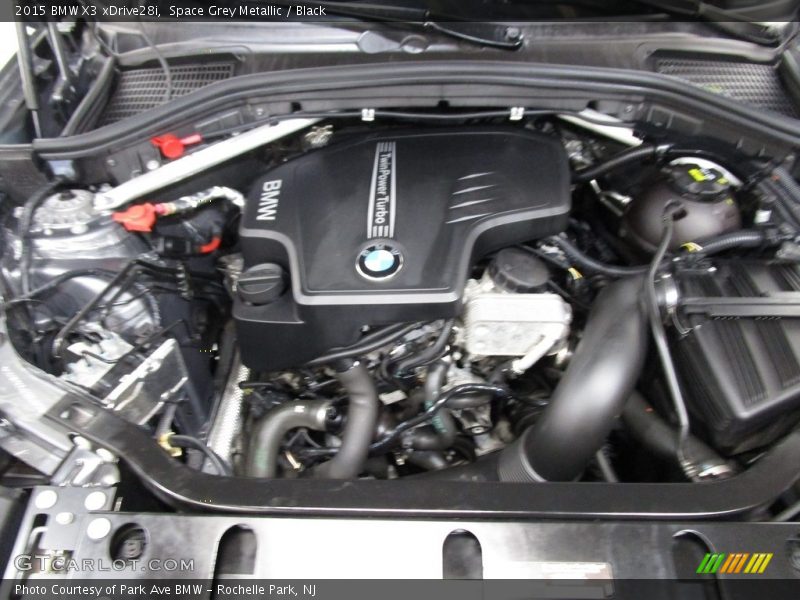 Space Grey Metallic / Black 2015 BMW X3 xDrive28i