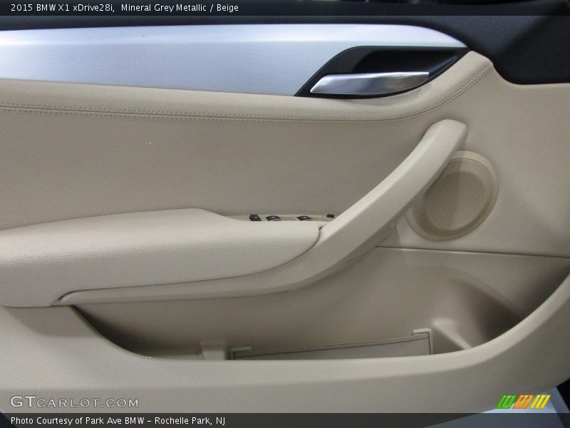Mineral Grey Metallic / Beige 2015 BMW X1 xDrive28i