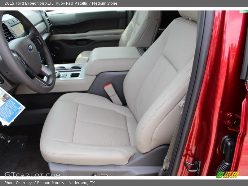 Ruby Red Metallic / Medium Stone 2019 Ford Expedition XLT