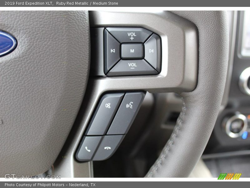 Ruby Red Metallic / Medium Stone 2019 Ford Expedition XLT
