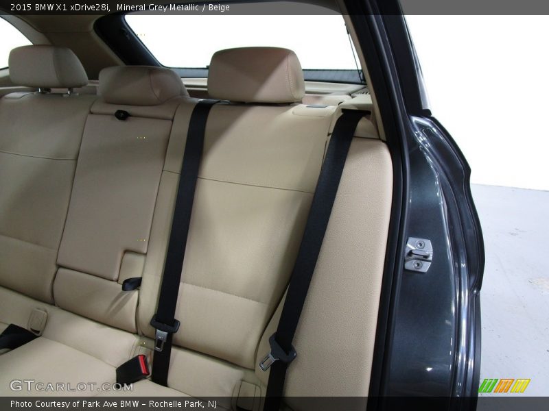 Mineral Grey Metallic / Beige 2015 BMW X1 xDrive28i