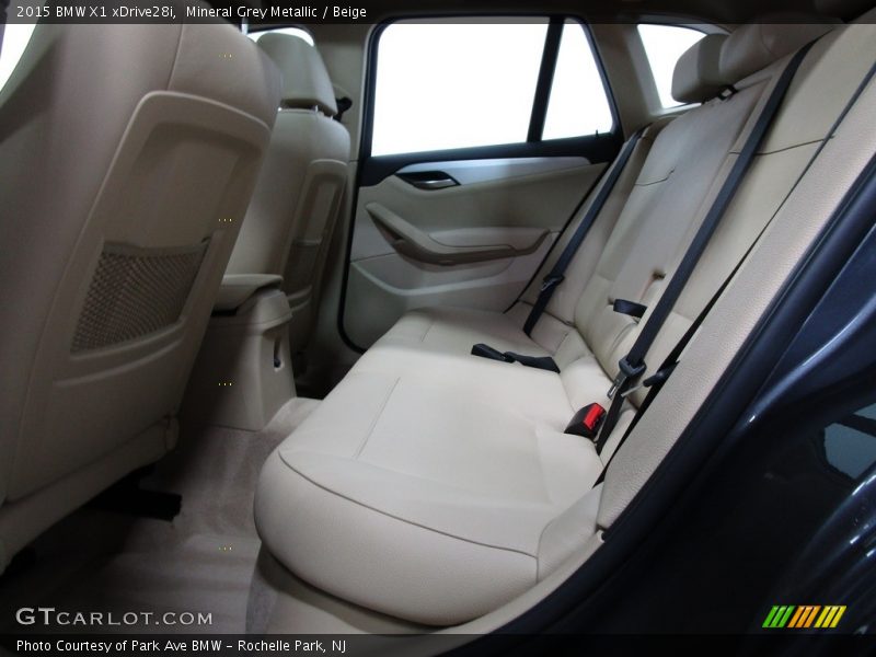 Mineral Grey Metallic / Beige 2015 BMW X1 xDrive28i