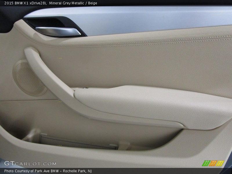 Mineral Grey Metallic / Beige 2015 BMW X1 xDrive28i