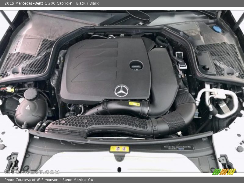 Black / Black 2019 Mercedes-Benz C 300 Cabriolet