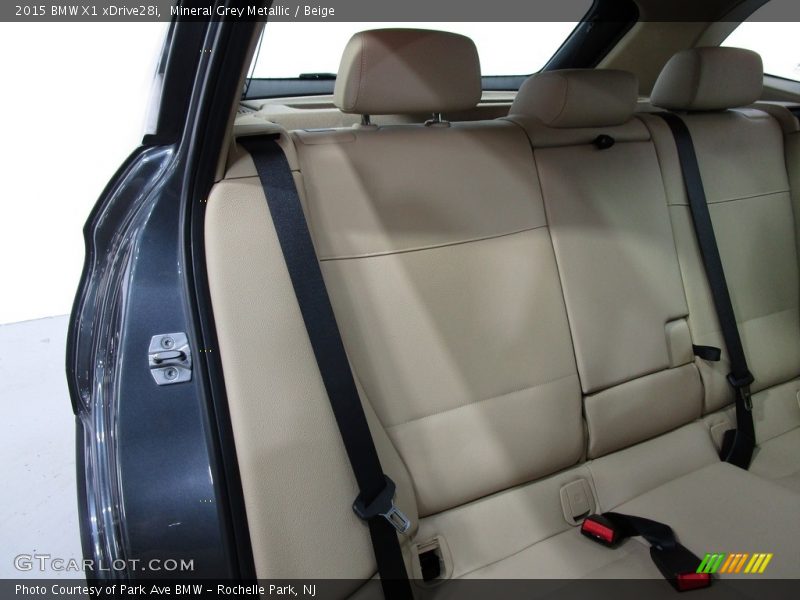 Mineral Grey Metallic / Beige 2015 BMW X1 xDrive28i
