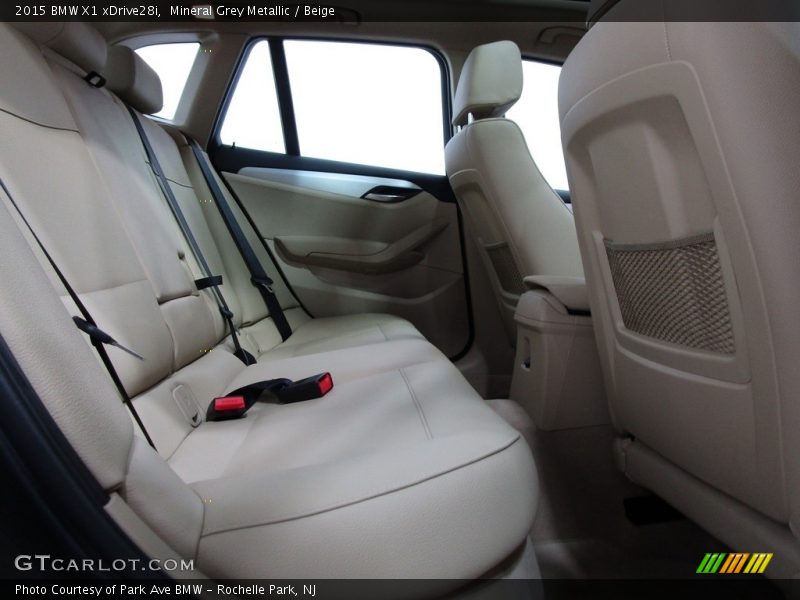 Mineral Grey Metallic / Beige 2015 BMW X1 xDrive28i