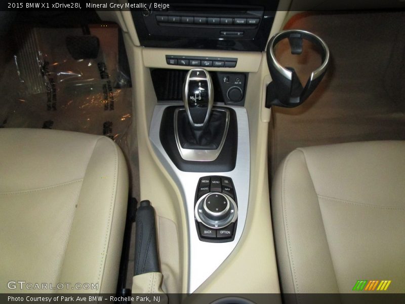 Mineral Grey Metallic / Beige 2015 BMW X1 xDrive28i