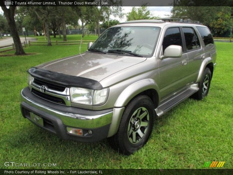 Thunder Cloud Metallic / Oak 2002 Toyota 4Runner Limited