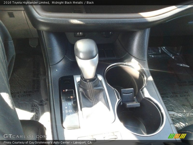Midnight Black Metallic / Black 2016 Toyota Highlander Limited