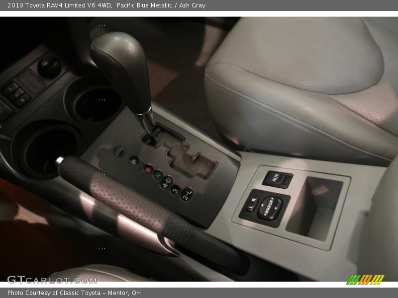 Pacific Blue Metallic / Ash Gray 2010 Toyota RAV4 Limited V6 4WD