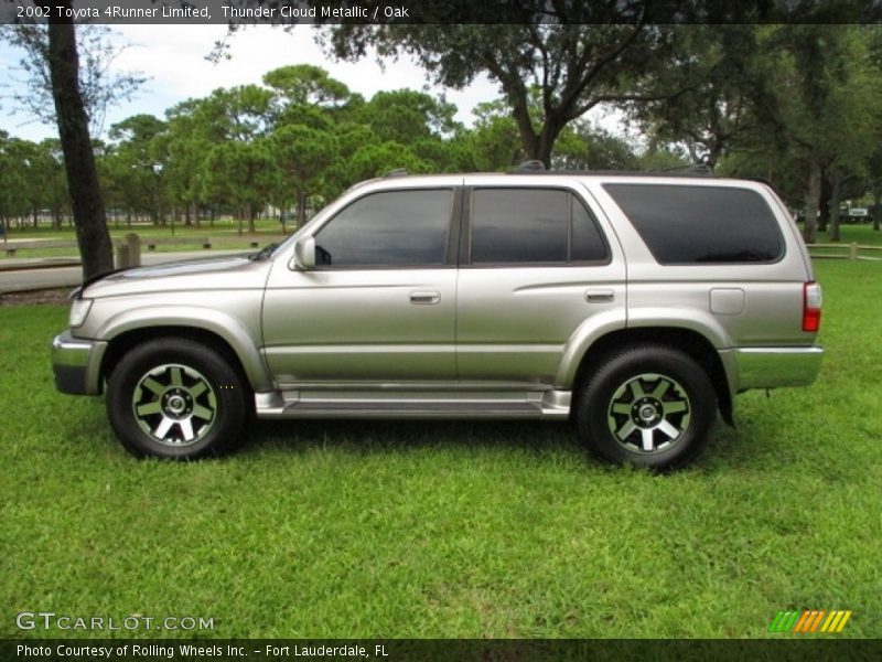 Thunder Cloud Metallic / Oak 2002 Toyota 4Runner Limited