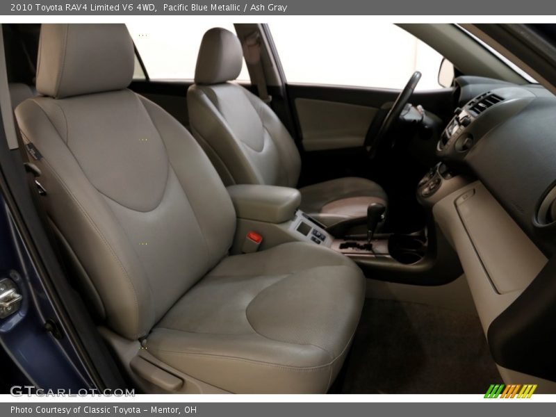 Pacific Blue Metallic / Ash Gray 2010 Toyota RAV4 Limited V6 4WD