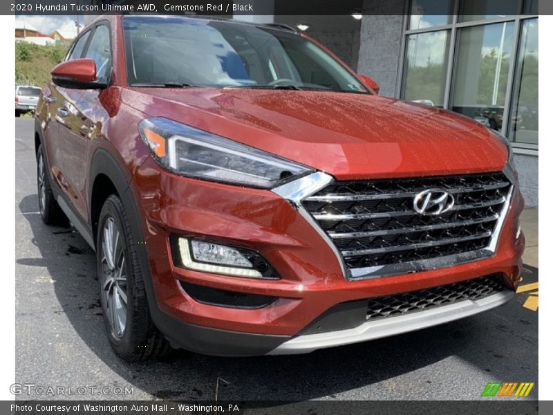 Gemstone Red / Black 2020 Hyundai Tucson Ultimate AWD