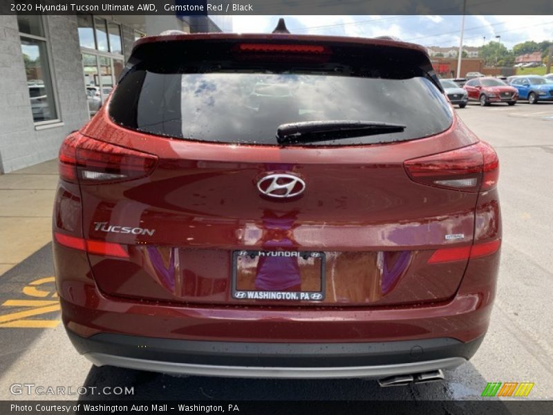 Gemstone Red / Black 2020 Hyundai Tucson Ultimate AWD
