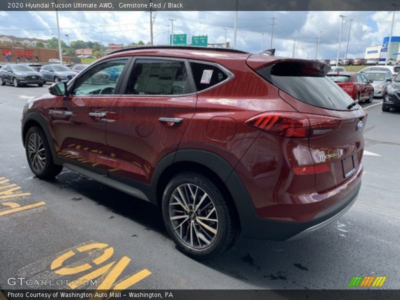 Gemstone Red / Black 2020 Hyundai Tucson Ultimate AWD