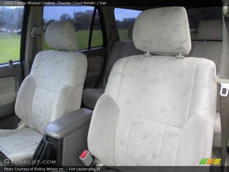 Thunder Cloud Metallic / Oak 2002 Toyota 4Runner Limited