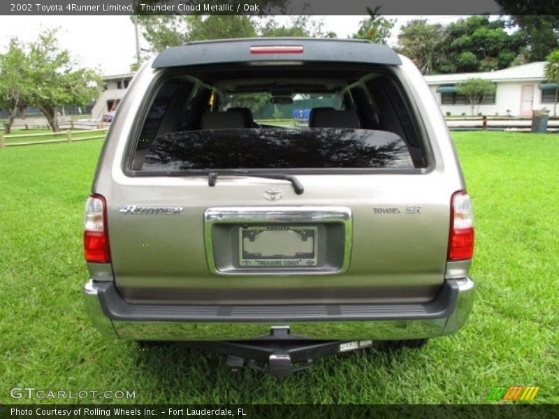 Thunder Cloud Metallic / Oak 2002 Toyota 4Runner Limited