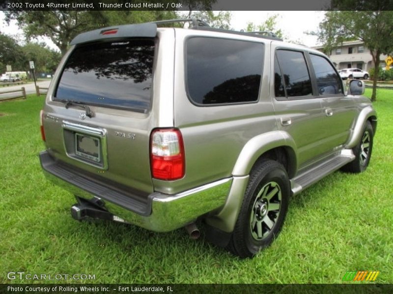 Thunder Cloud Metallic / Oak 2002 Toyota 4Runner Limited