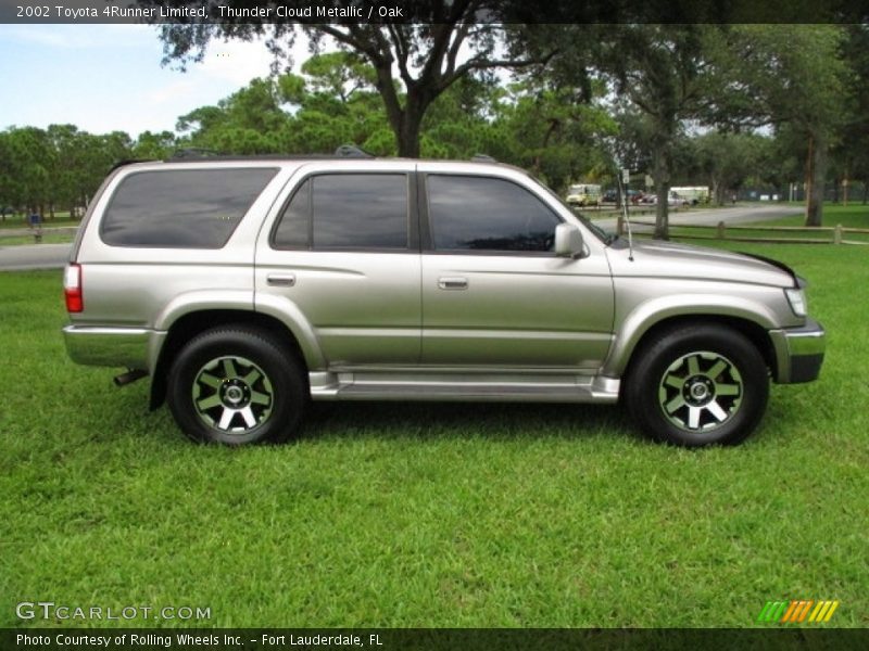 Thunder Cloud Metallic / Oak 2002 Toyota 4Runner Limited