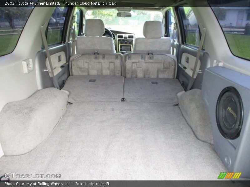 Thunder Cloud Metallic / Oak 2002 Toyota 4Runner Limited