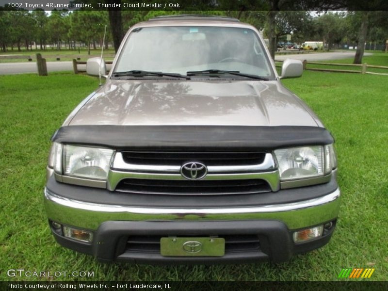 Thunder Cloud Metallic / Oak 2002 Toyota 4Runner Limited