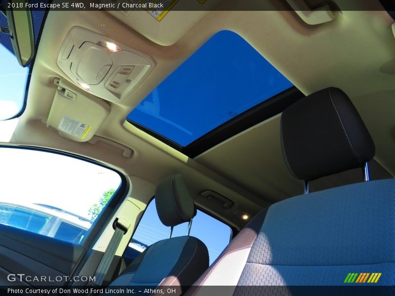 Magnetic / Charcoal Black 2018 Ford Escape SE 4WD