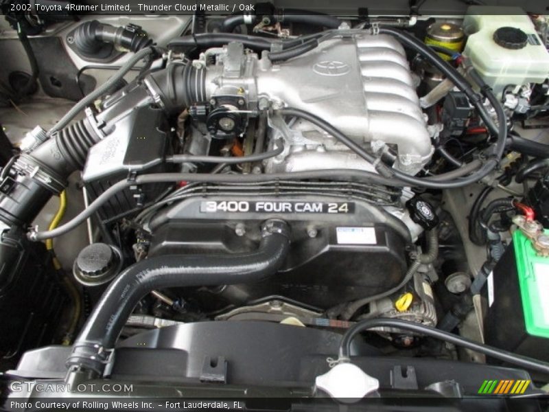 Thunder Cloud Metallic / Oak 2002 Toyota 4Runner Limited