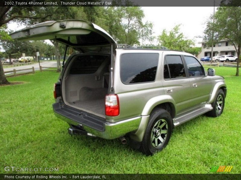 Thunder Cloud Metallic / Oak 2002 Toyota 4Runner Limited