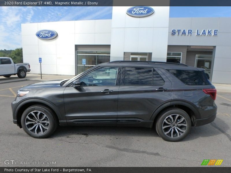 Magnetic Metallic / Ebony 2020 Ford Explorer ST 4WD