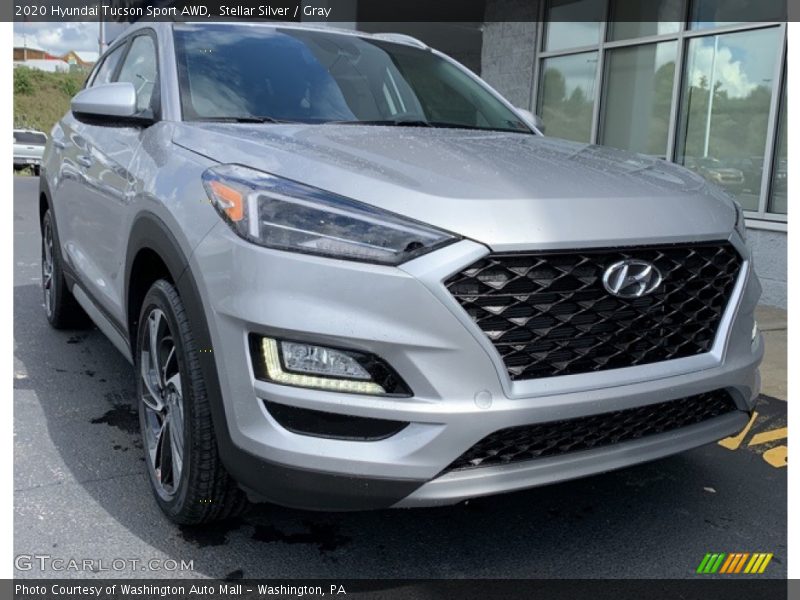 Stellar Silver / Gray 2020 Hyundai Tucson Sport AWD