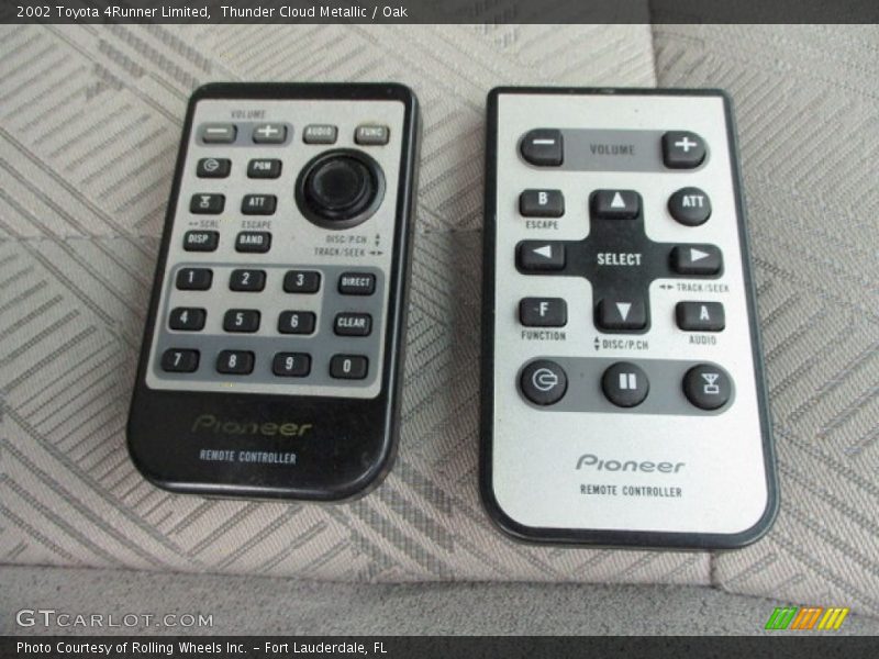 Thunder Cloud Metallic / Oak 2002 Toyota 4Runner Limited