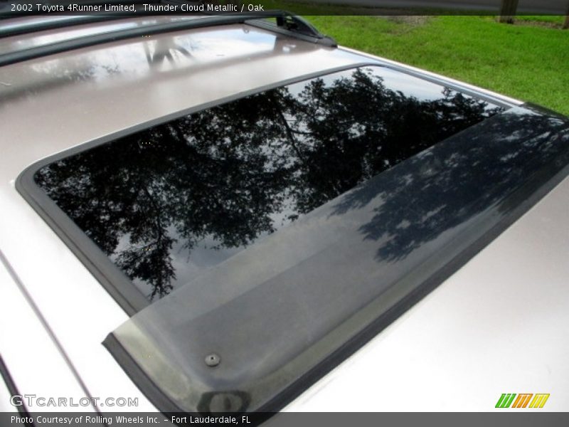 Thunder Cloud Metallic / Oak 2002 Toyota 4Runner Limited