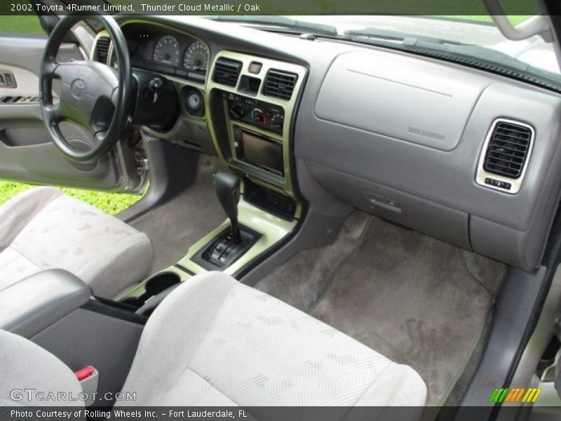 Thunder Cloud Metallic / Oak 2002 Toyota 4Runner Limited
