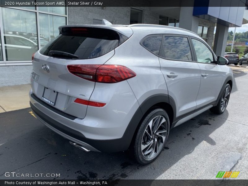 Stellar Silver / Gray 2020 Hyundai Tucson Sport AWD