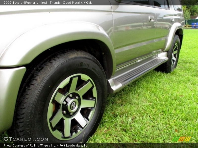 Thunder Cloud Metallic / Oak 2002 Toyota 4Runner Limited