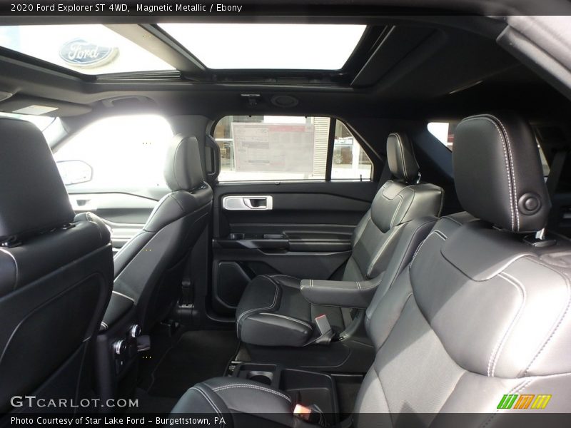 Rear Seat of 2020 Explorer ST 4WD