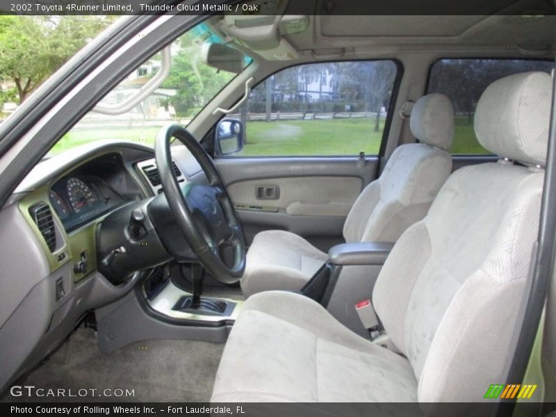 Thunder Cloud Metallic / Oak 2002 Toyota 4Runner Limited